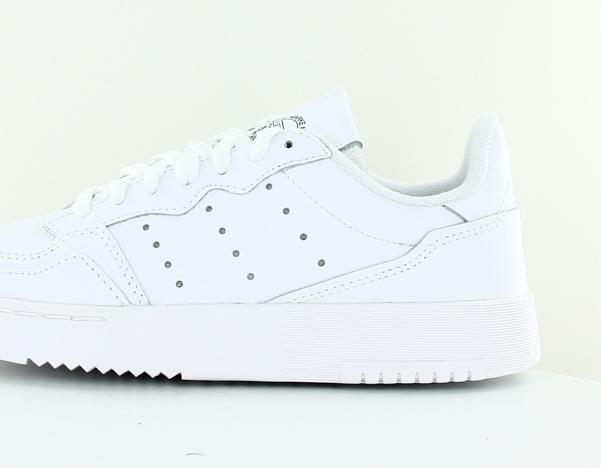 Adidas Super court junior blanc blanc blanc