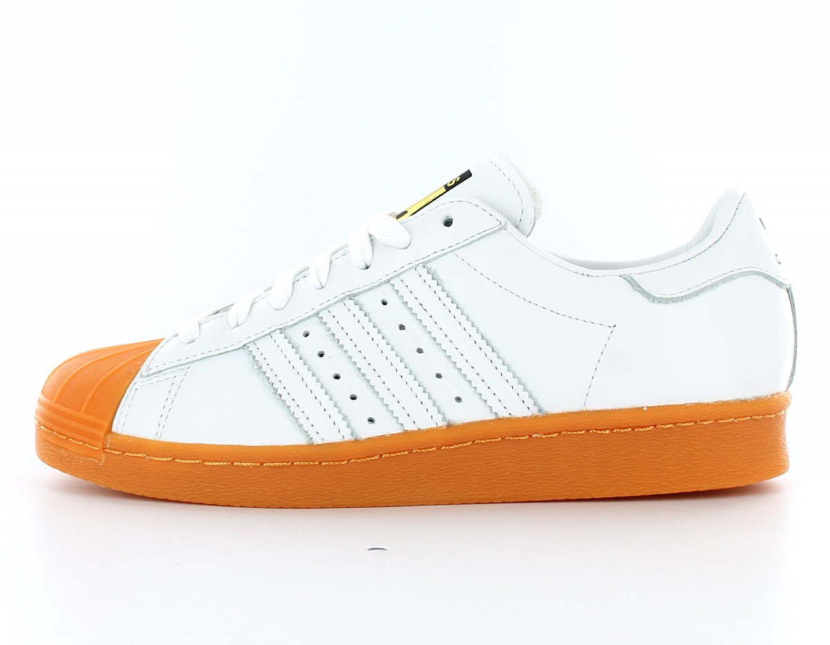 Adidas superstar 80 dlx blanc-gum