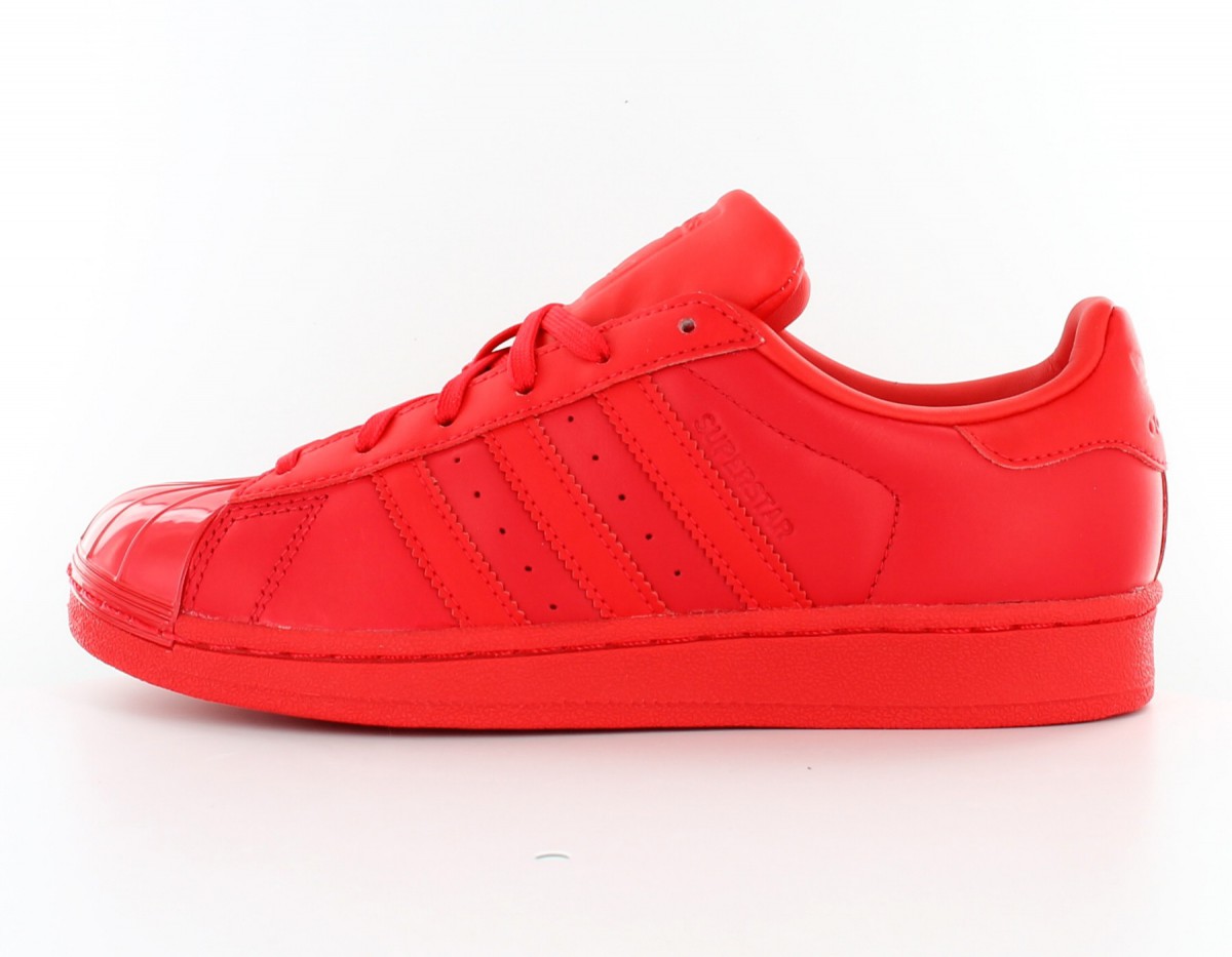 Adidas superstar 80 glossy toe rouge