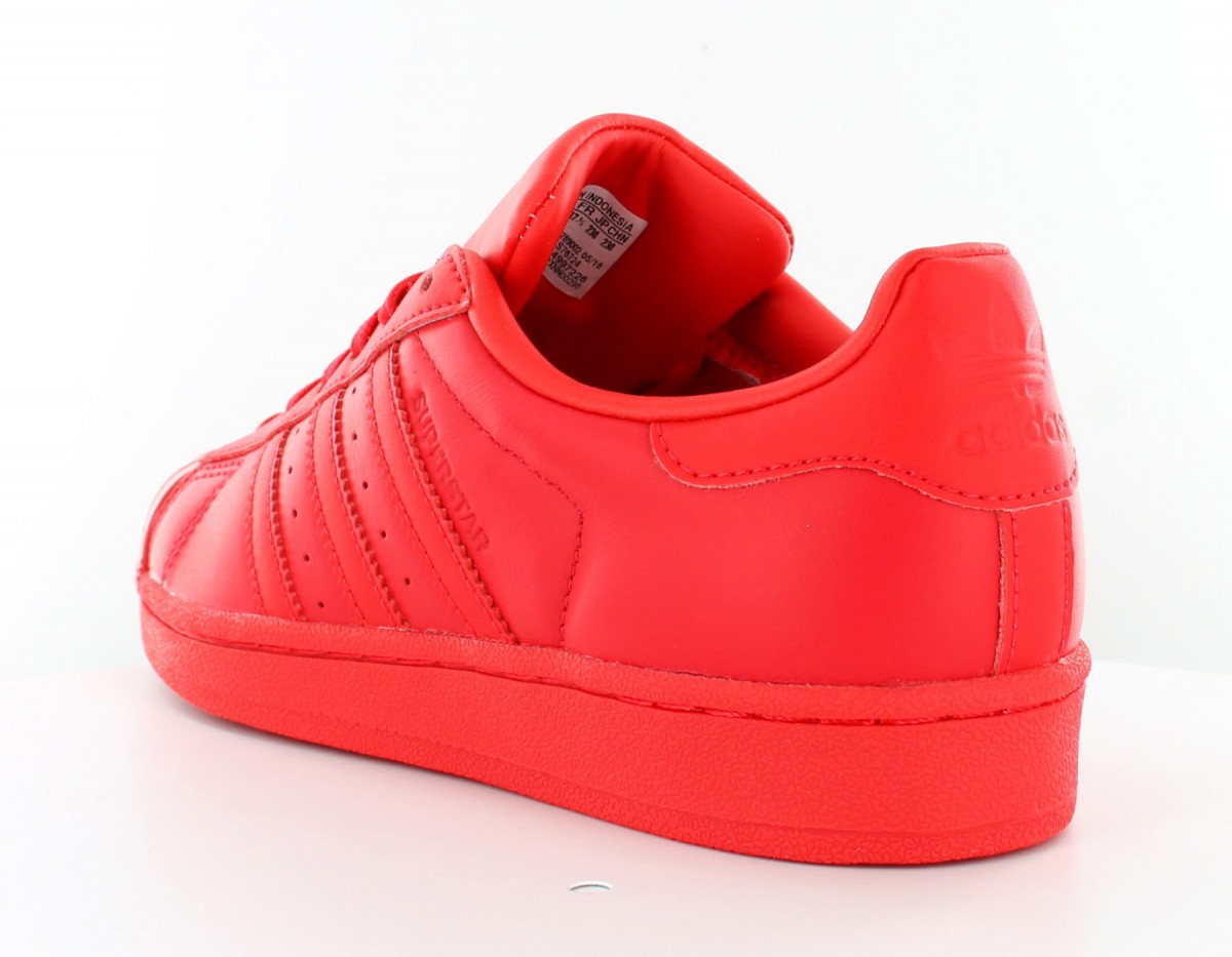 Adidas superstar 80 glossy toe rouge