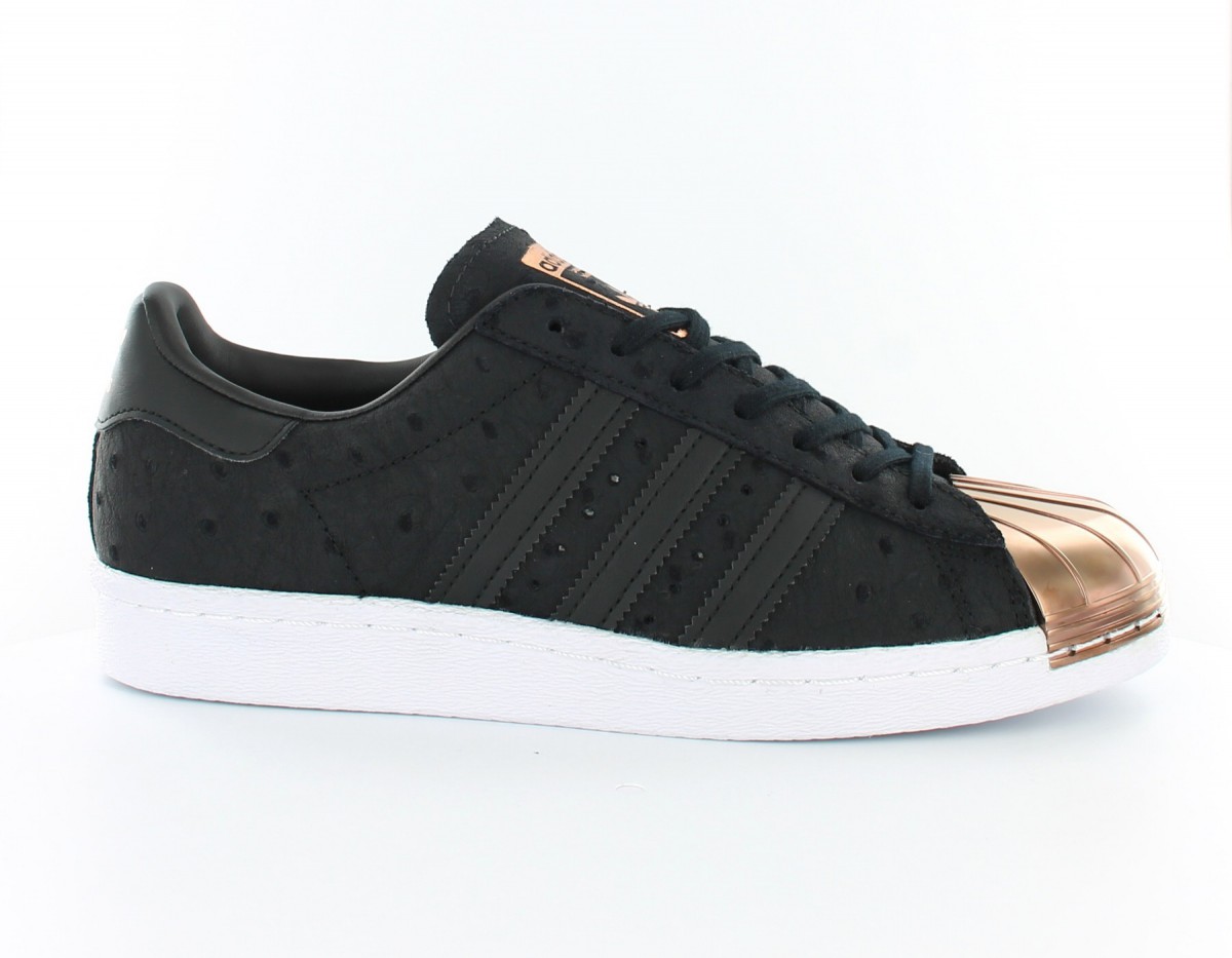 Adidas superstar 80 metal toe noir/bronze