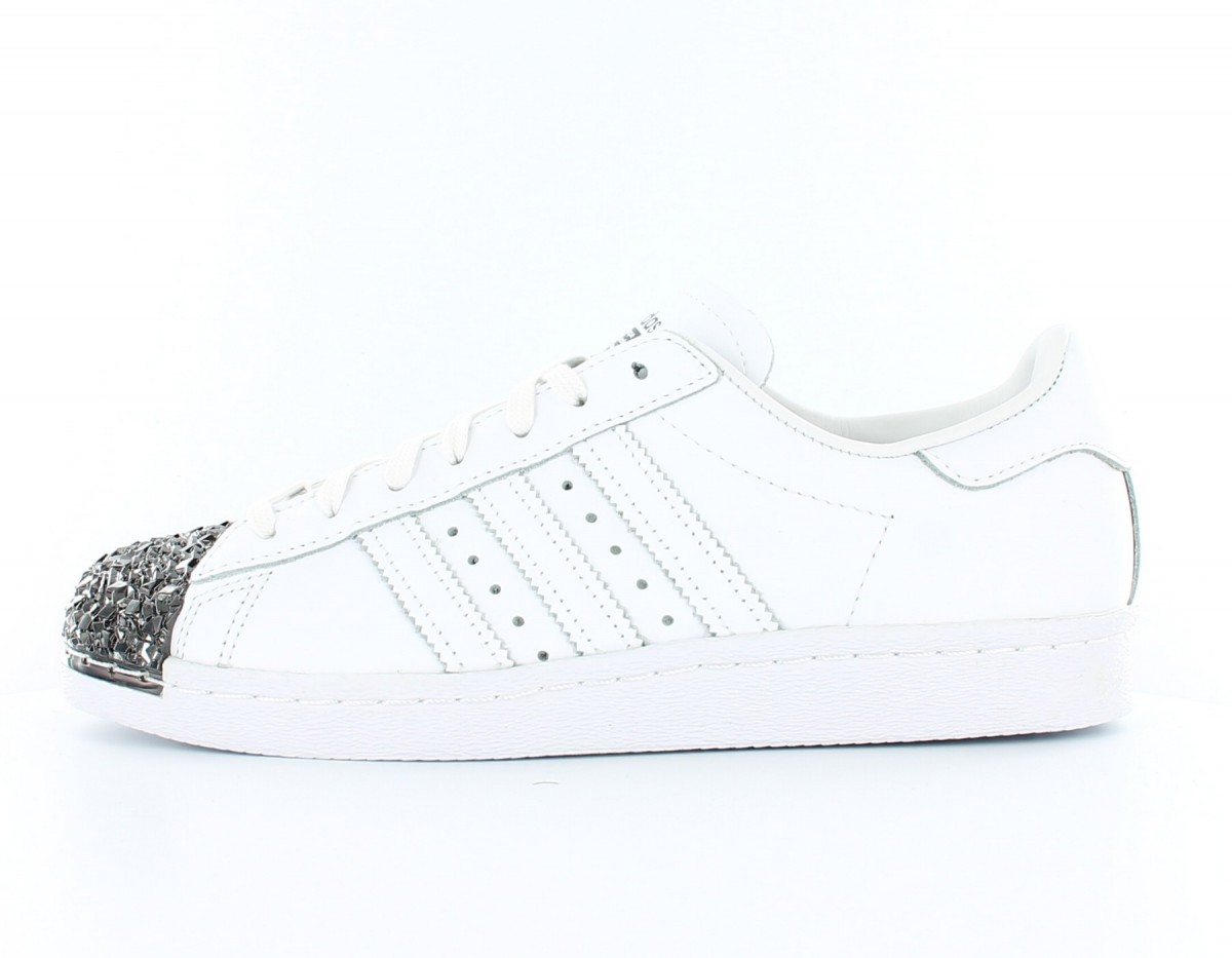 Adidas superstar 80 metal toe tf BLANC