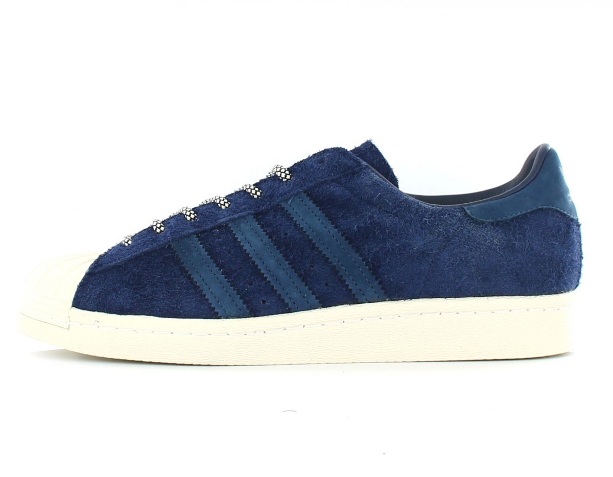 Adidas superstar 80s suede Collegiate Navy/Mineral Blue