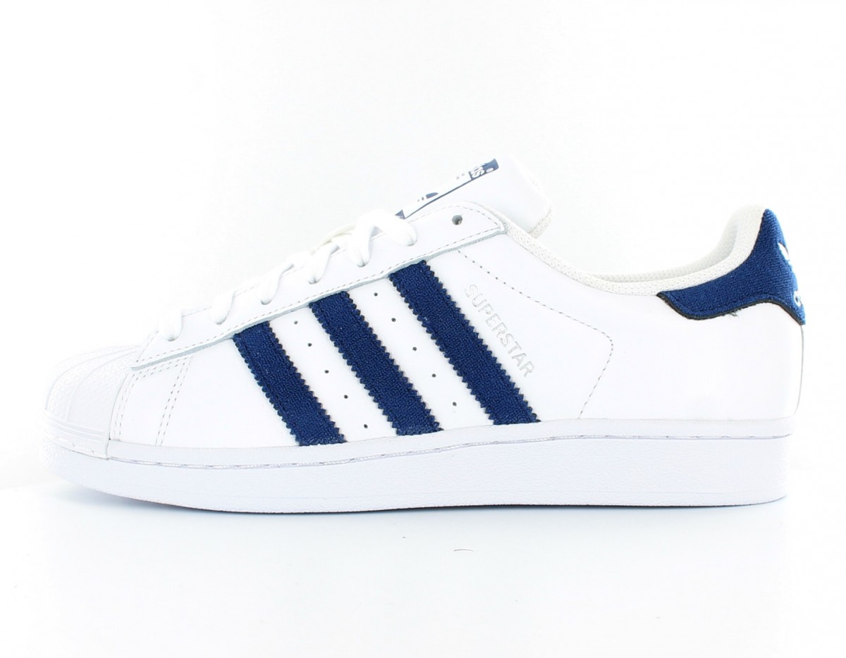 Adidas Superstar Blanc-Bleu Marine