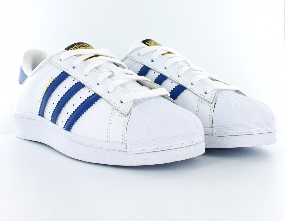 Adidas Superstar BLANC/BLEU