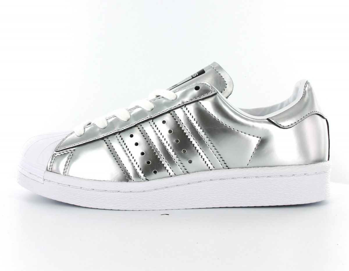 Adidas Superstar Boost Women Metallic Silver/Footwear White