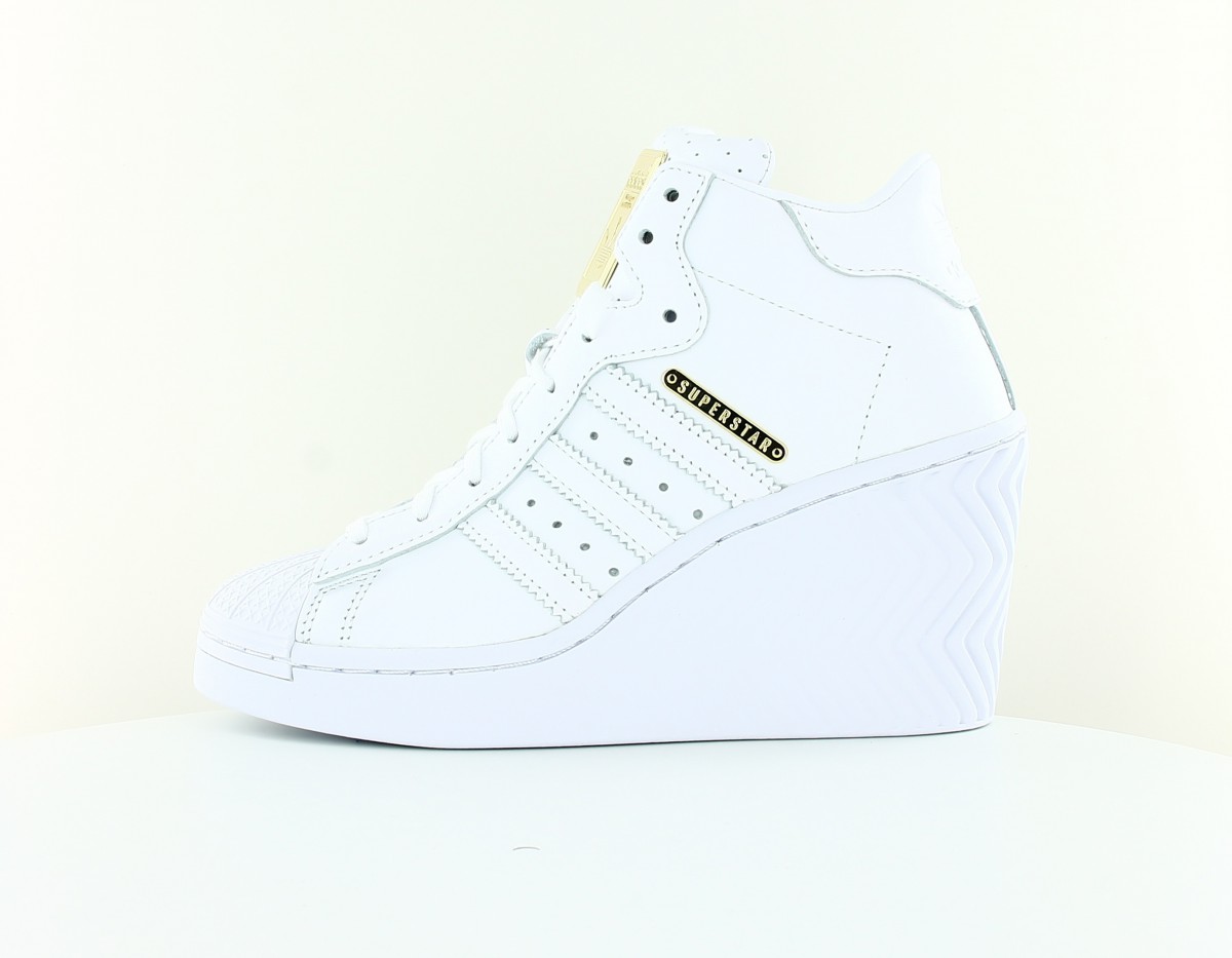 Adidas Superstar ellure blanc or blanc