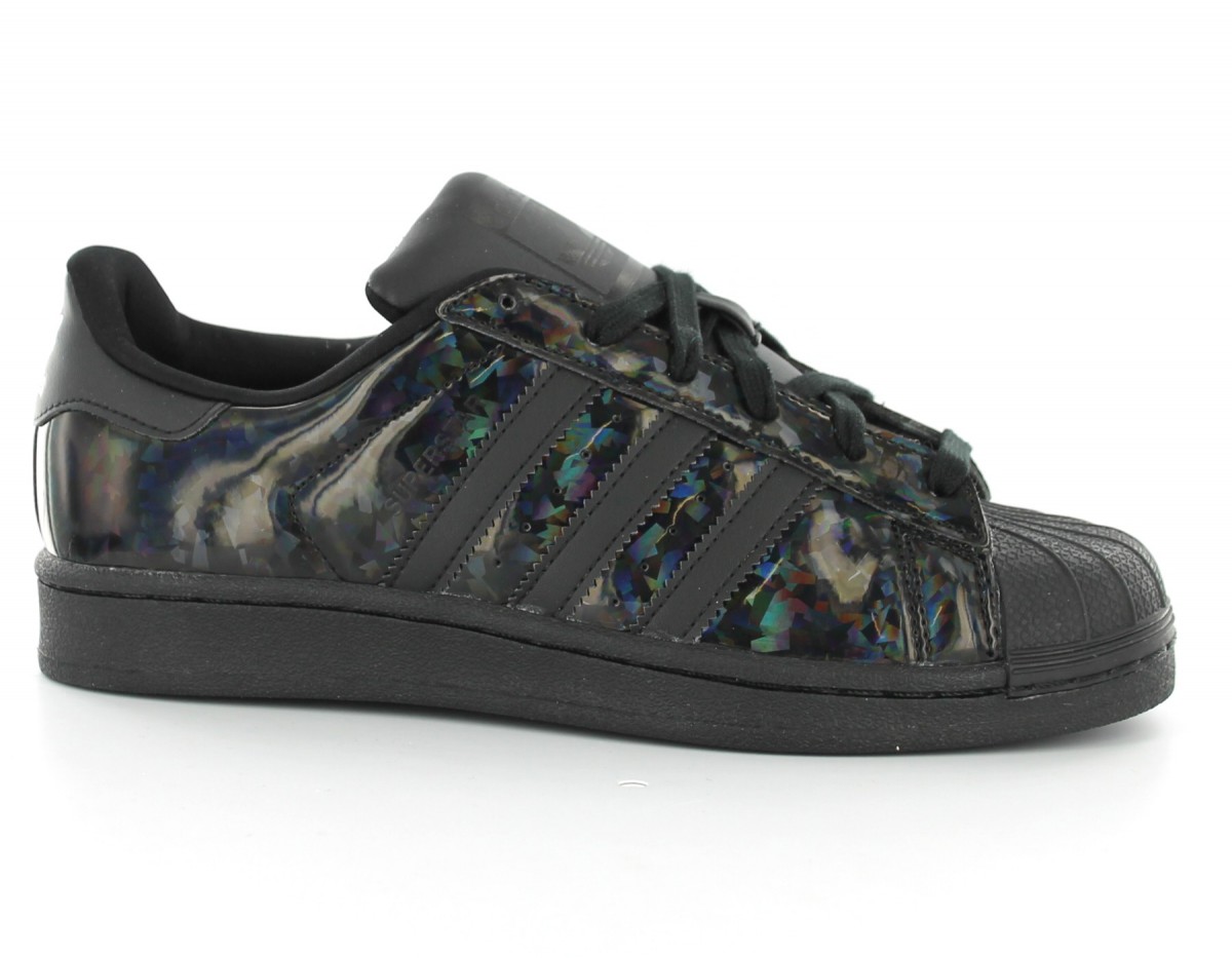 Adidas Superstar holograme NOIR/NOIR