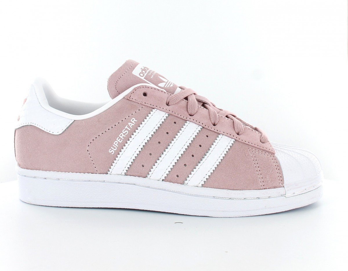 Adidas Superstar femme Rose / Blanc S76155