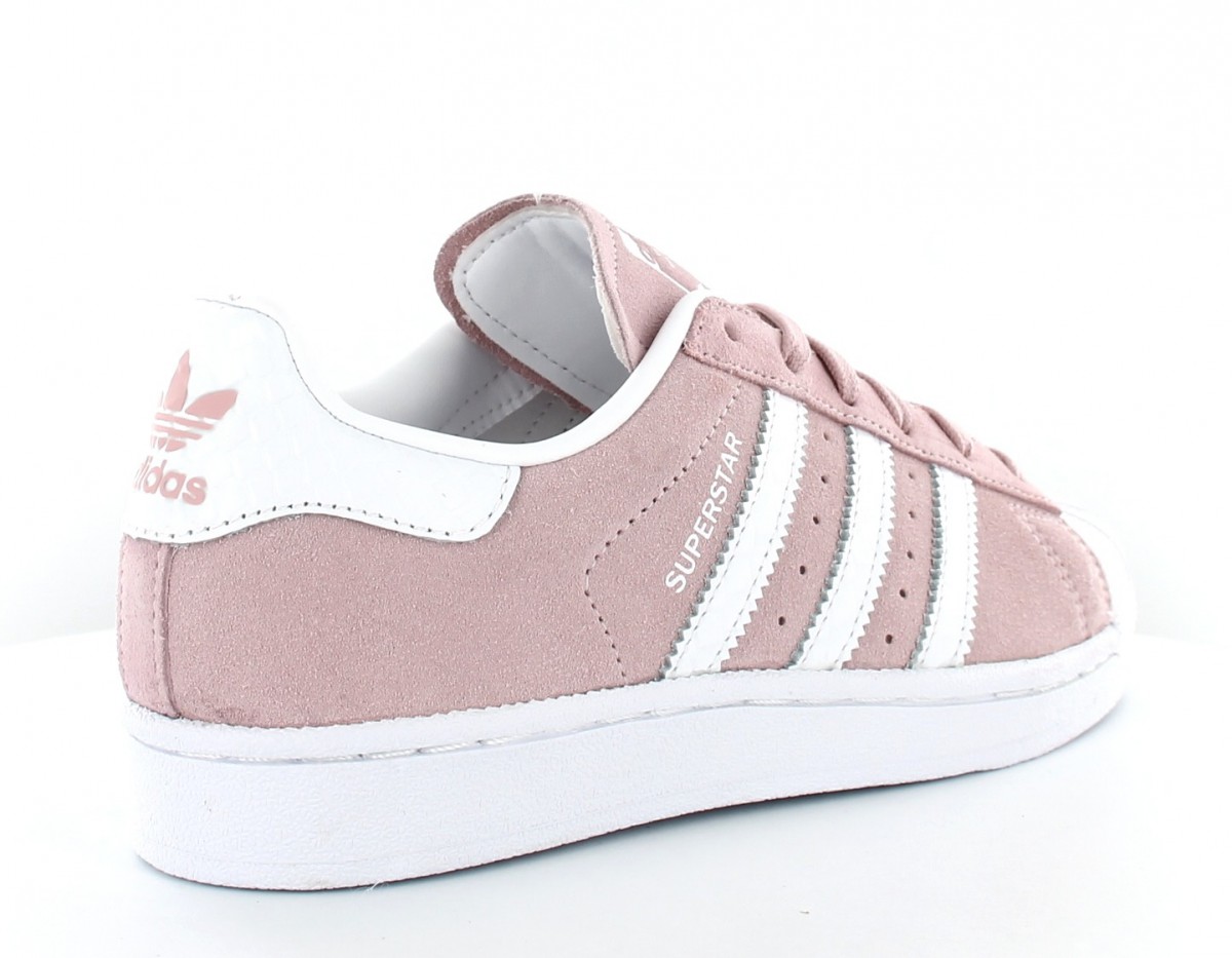 Adidas Superstar femme Rose / Blanc S76155