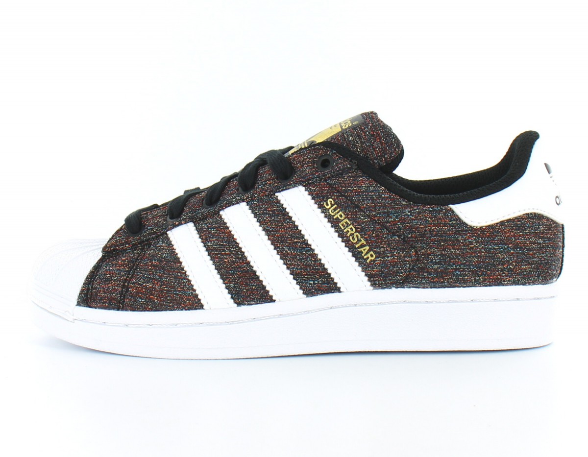 Adidas Superstar  J W Noir/Print/Blanc