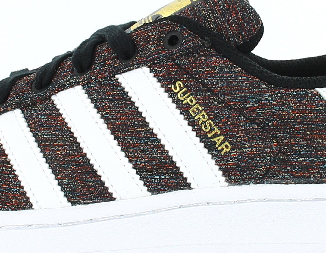 Adidas Superstar  J W Noir/Print/Blanc