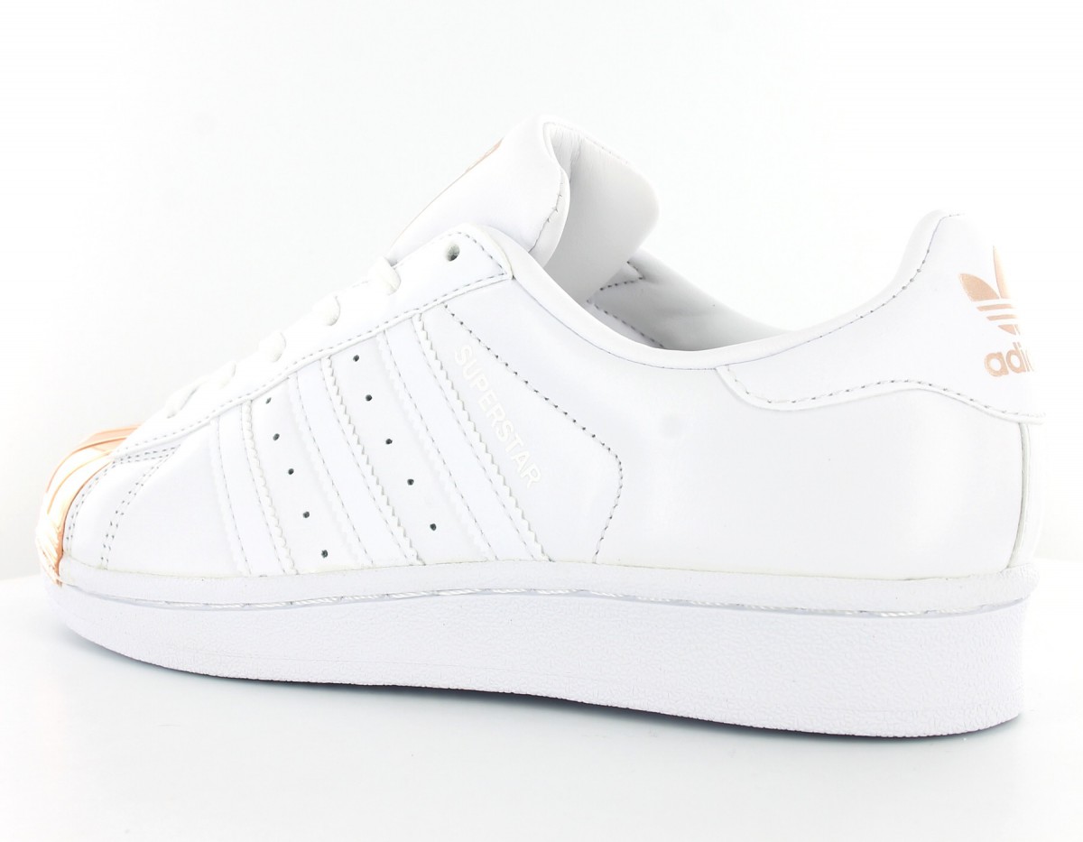 Adidas Superstar Metal Toe blanc/cuivre