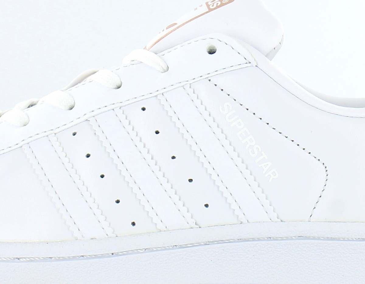 Adidas Superstar Metal Toe blanc/cuivre