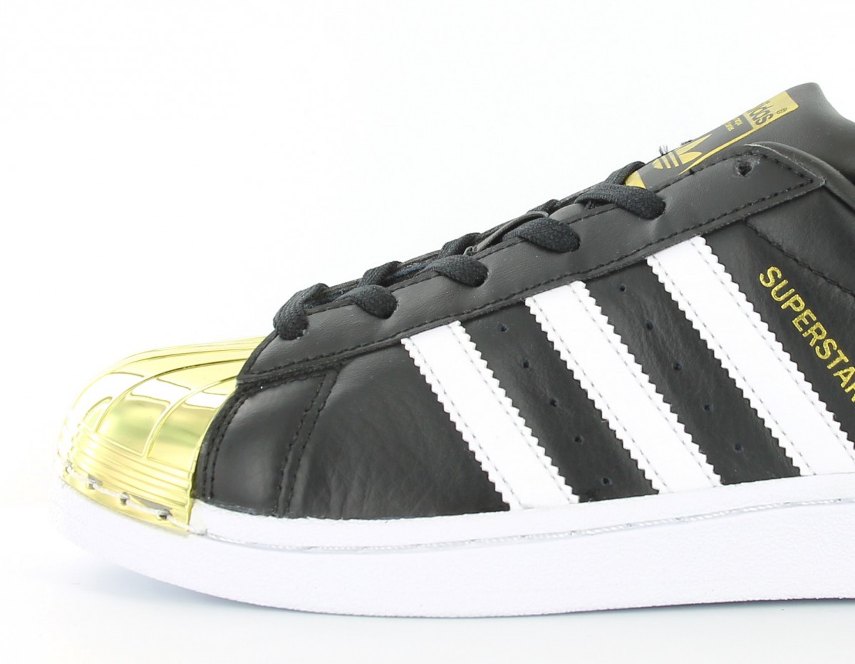 Adidas Superstar Metal Toe noir-blanc-or