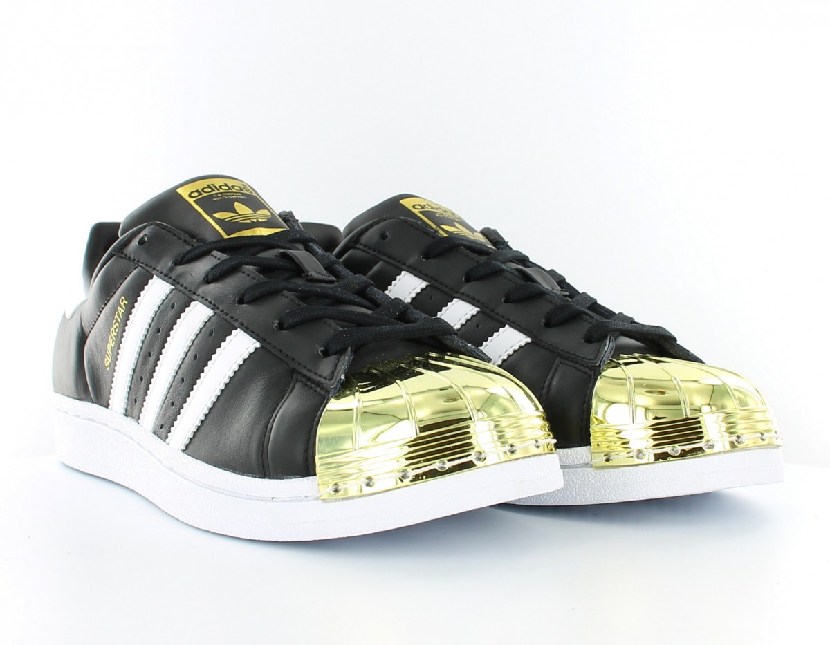 Adidas Superstar Metal Toe noir-blanc-or
