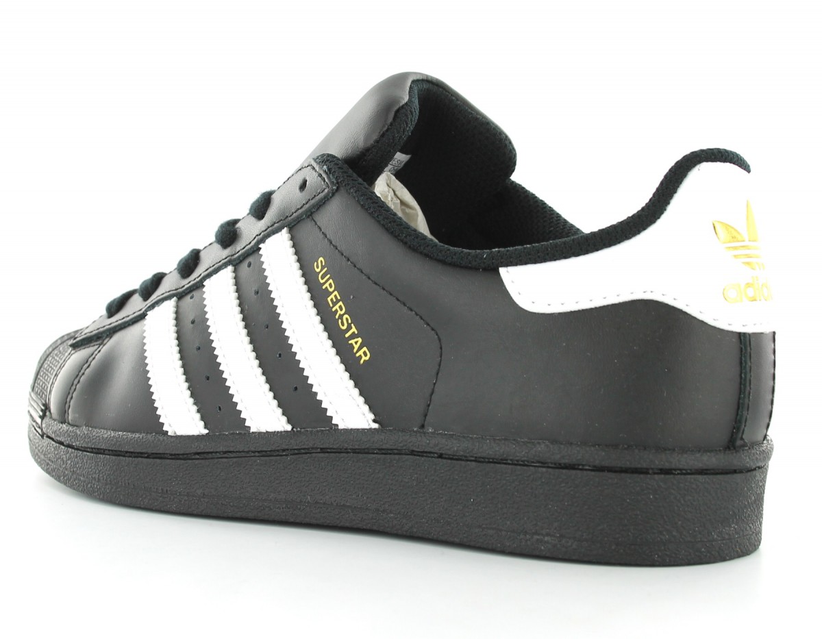 Adidas Superstar Noir-Blanc-Or