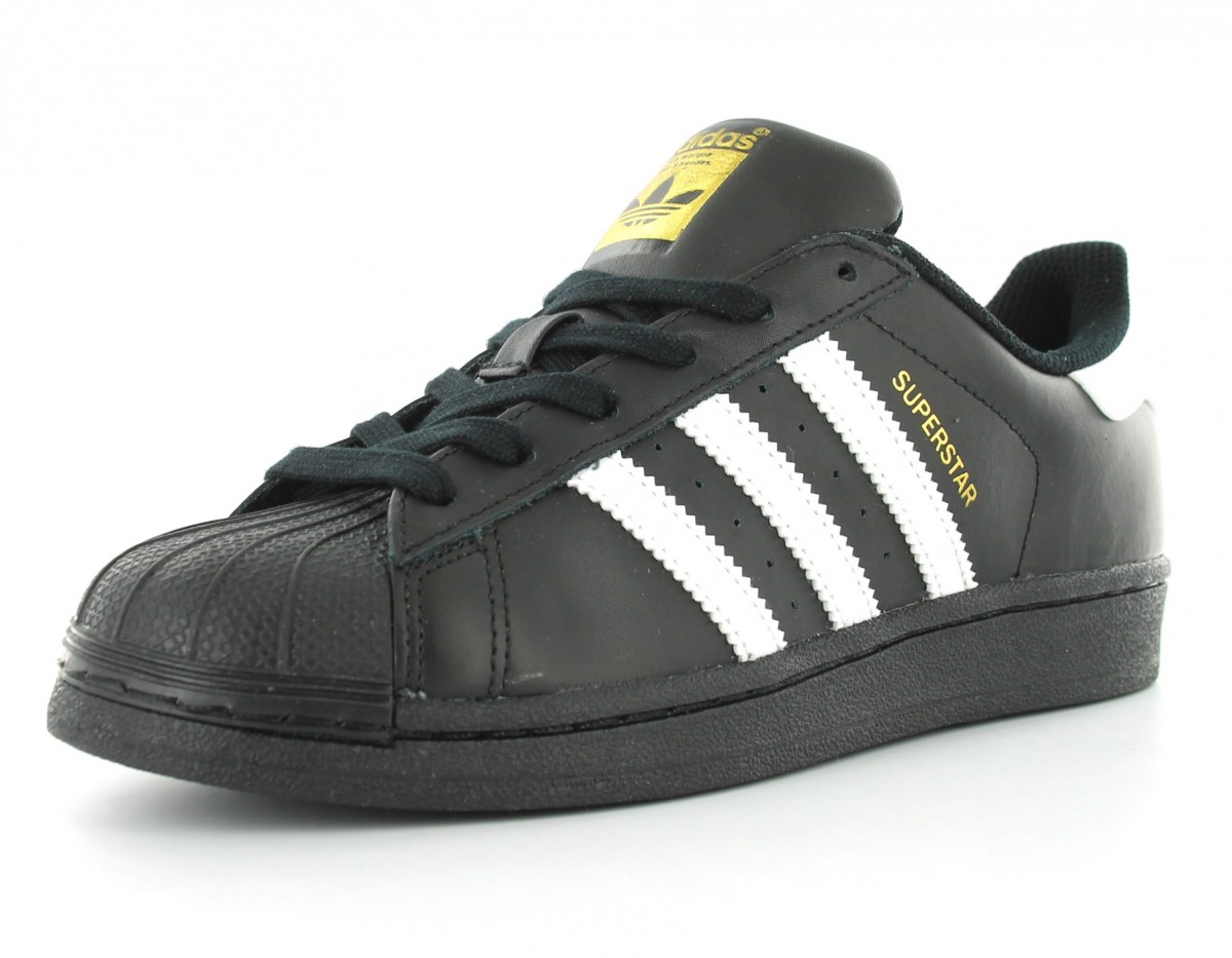 Adidas Superstar Noir-Blanc-Or
