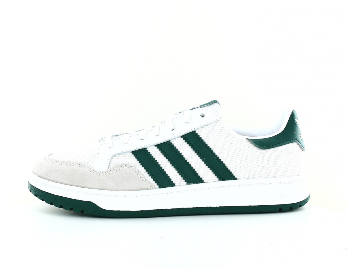 Adidas Team court blanc vert FX8481