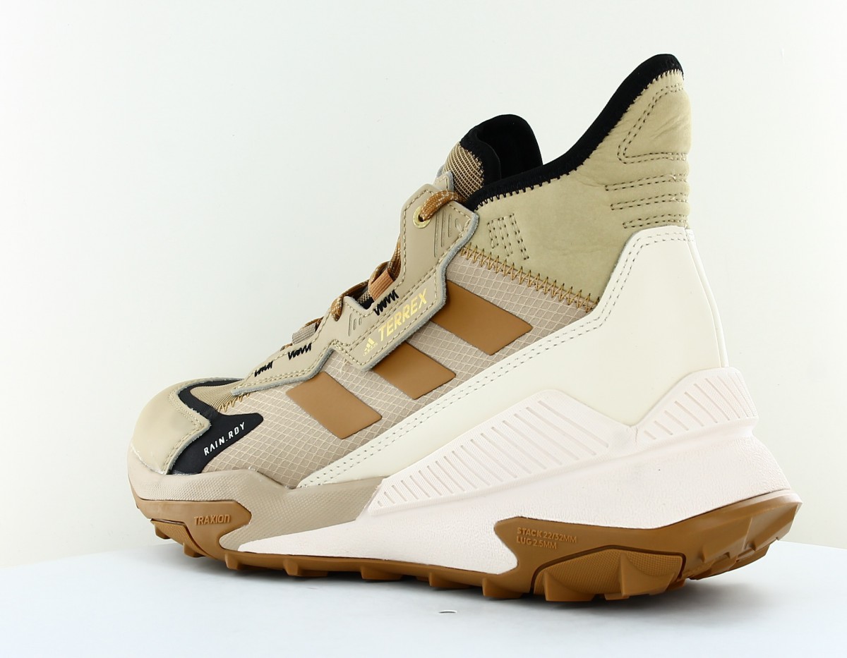 Adidas Terrex hyperblue mid beige blanc