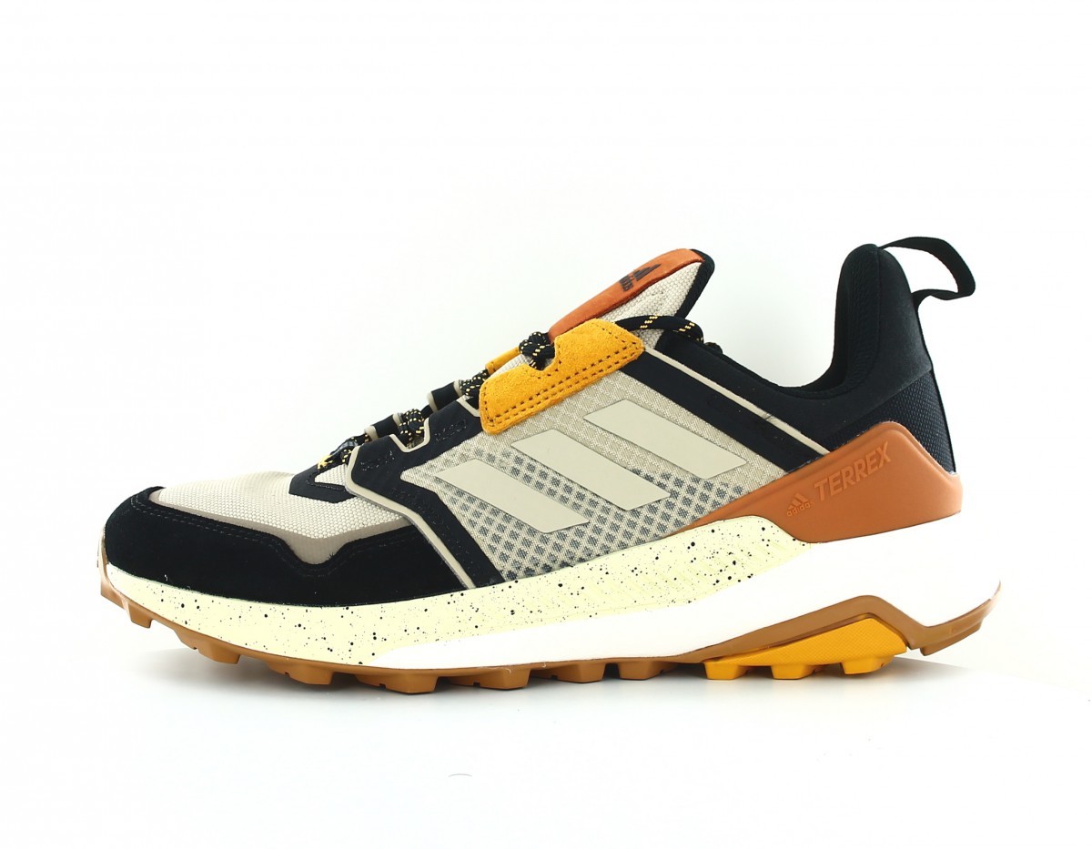 Adidas Terrex trailmaker blanc noir marron jaune