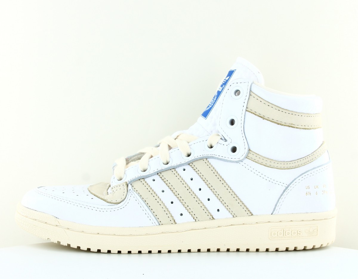 Adidas Top ten blanc beige