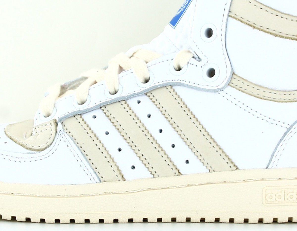 Adidas Top ten blanc beige