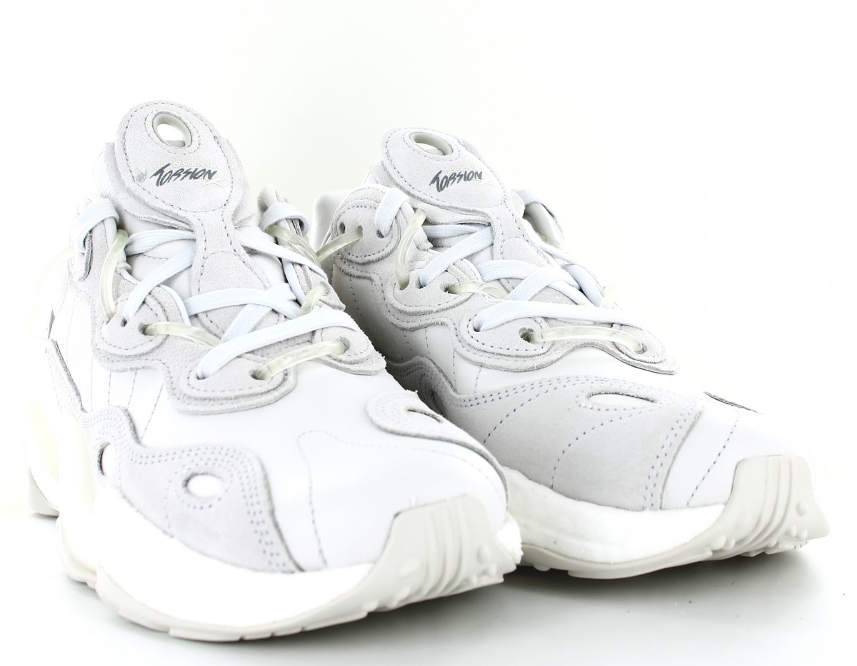 Adidas Torsion x blanc casse beige