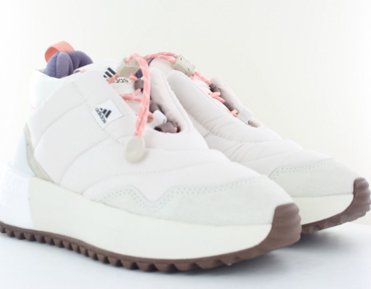 Adidas X PLRboost puffer beige rose mauve