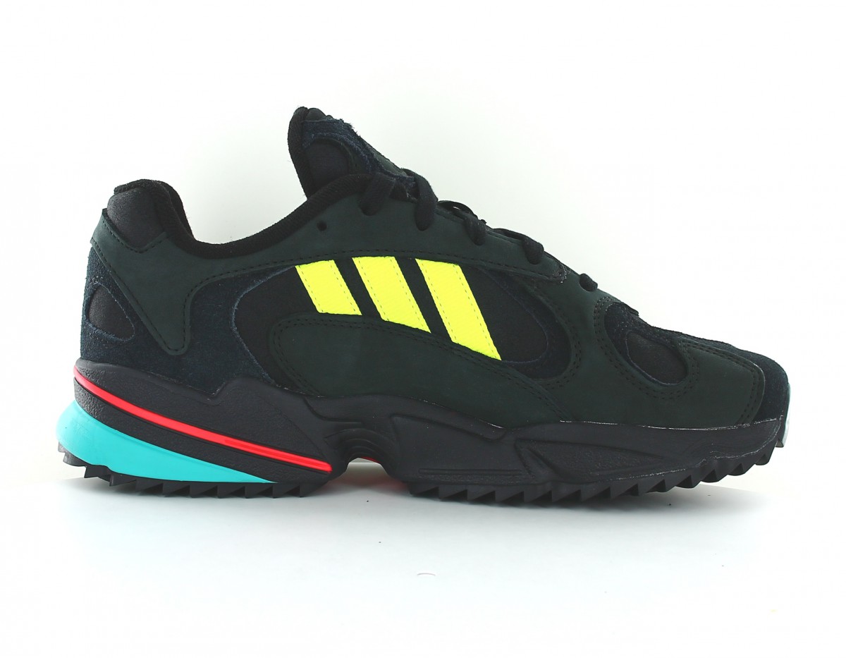 Adidas Yung 1 trail noir noir jaune fluo