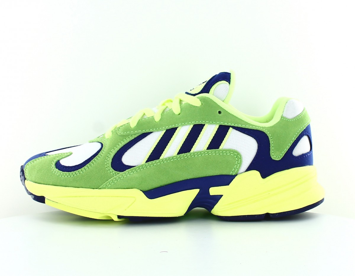 Adidas Yung-1 vert fluo bleu marine