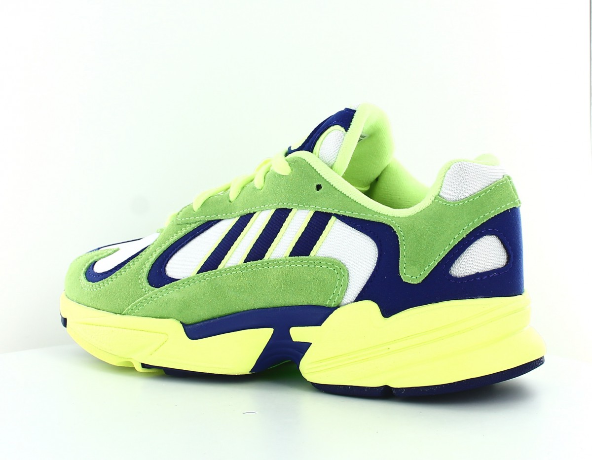 Adidas Yung-1 vert fluo bleu marine