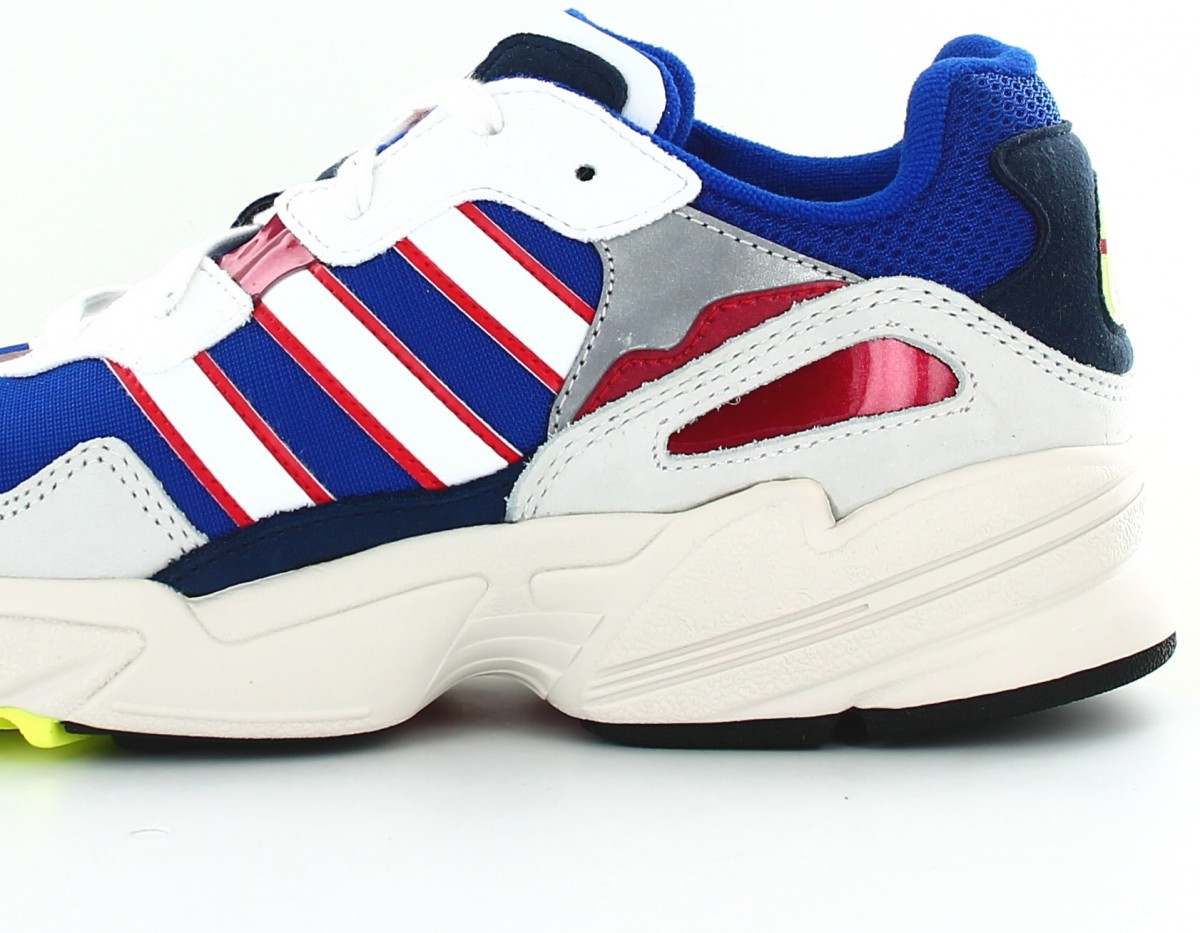 Adidas Yung-96 bleu blanc rouge jaune