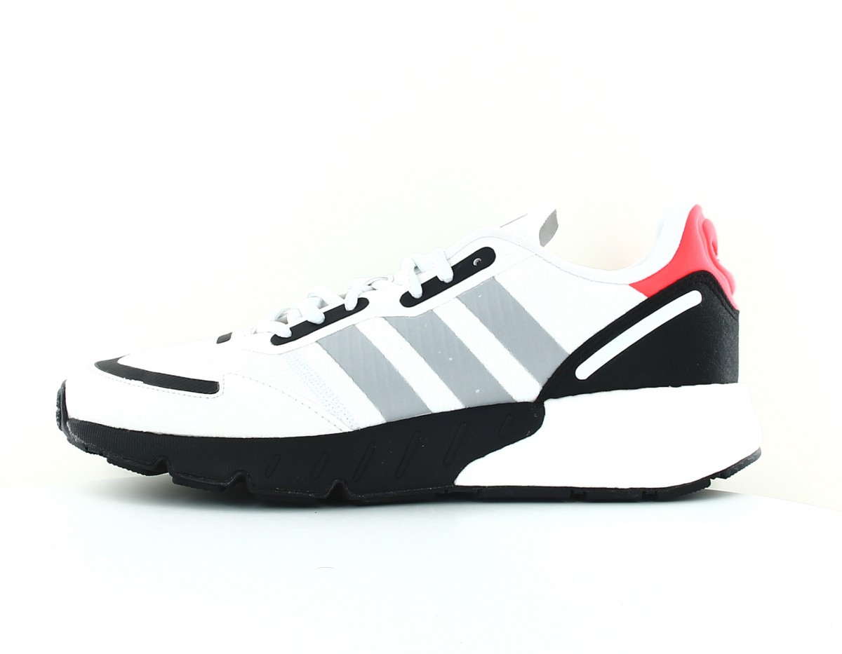 Adidas Zx 1k boost blanc gris noir orange