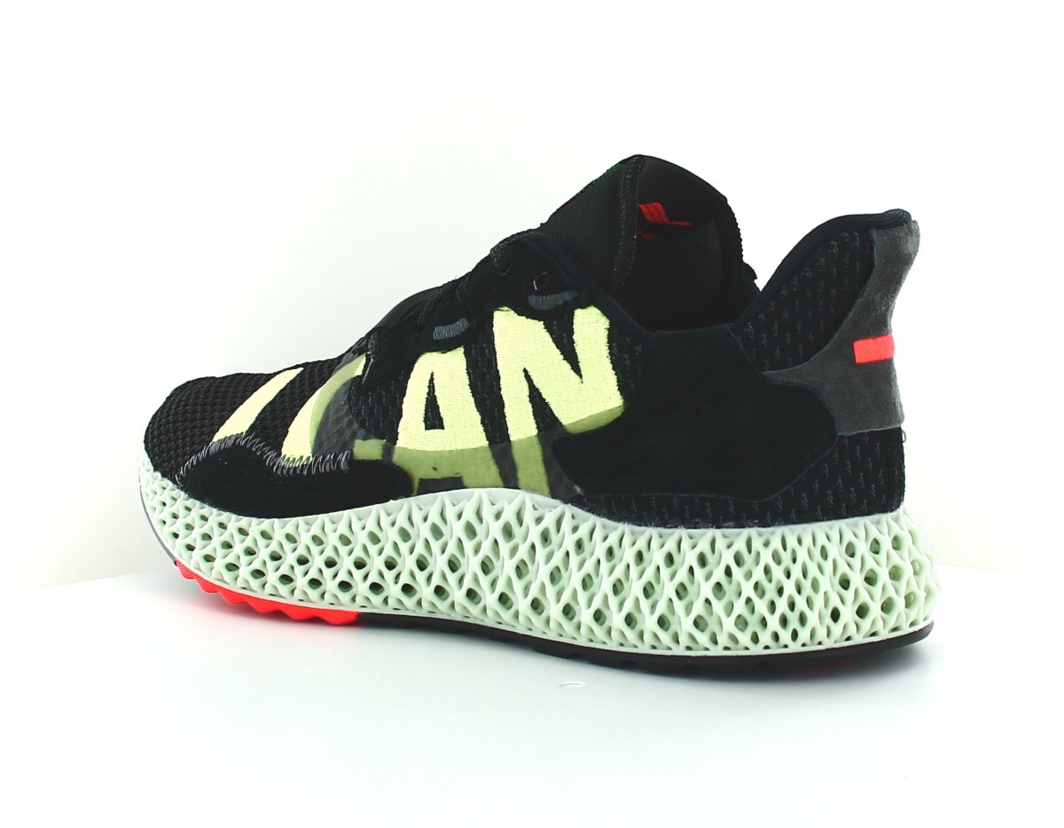 Adidas ZX 4000 4D I want I can noir vert orange