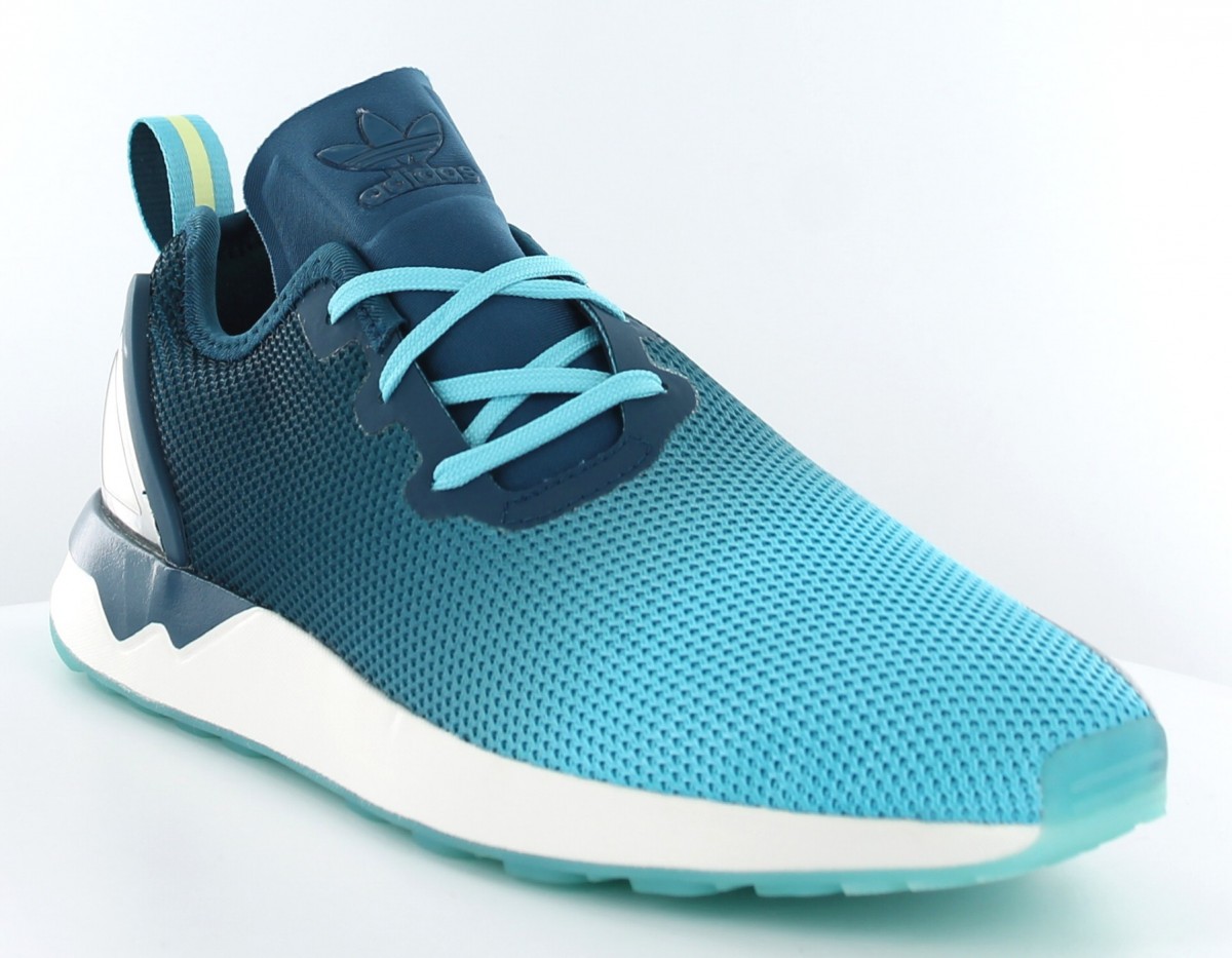Adidas zx flux adv asymmetrical BLEU/BLEU/CIEL