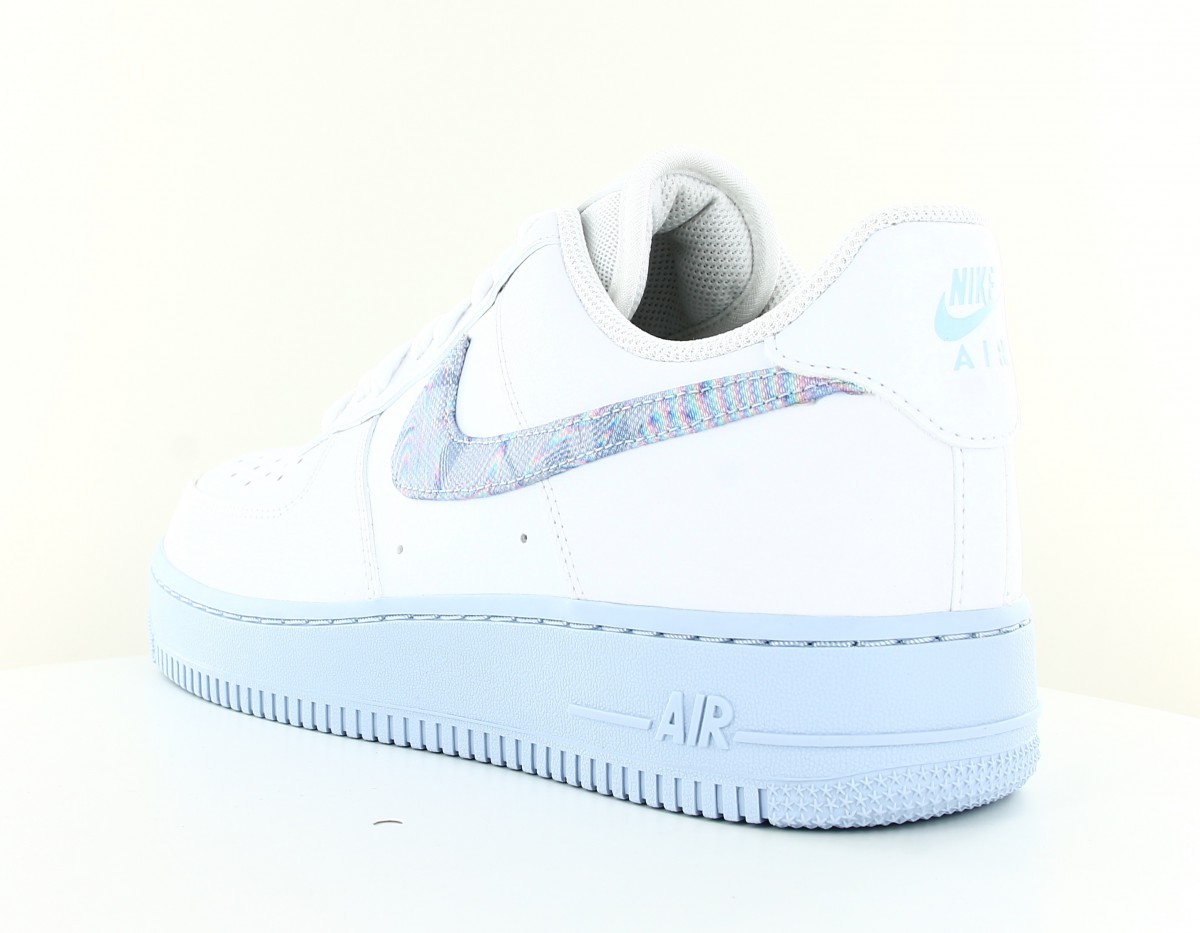 Nike Air force 1 hydrogen blanc bleu hydrogen