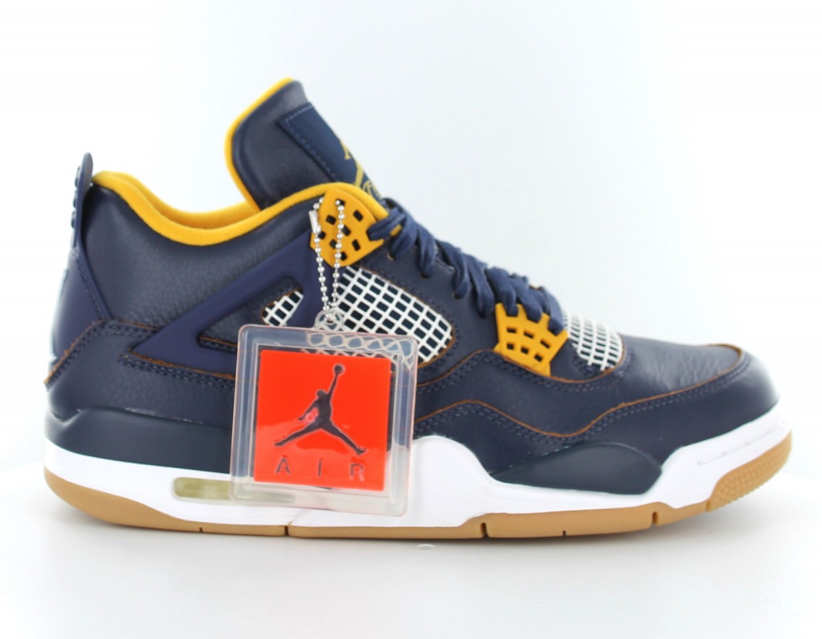 Jordan air jordan 4 dunk from above midnight-navy-mettalic-gold