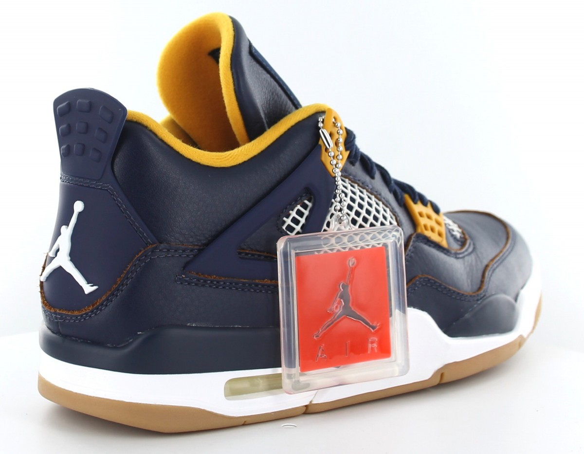 Jordan air jordan 4 dunk from above midnight-navy-mettalic-gold