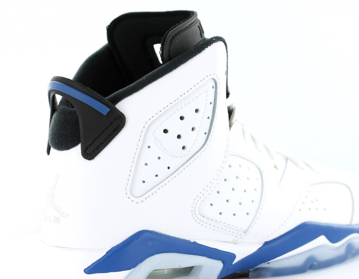 Jordan Air Jordan VI (6) Sport blue GS BLANC/BLEU