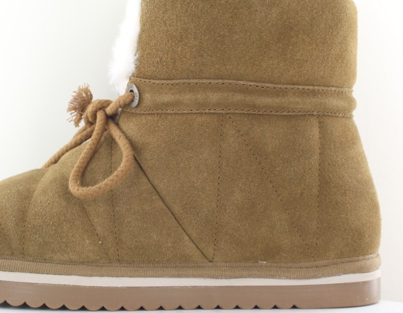 Armistice Slow mid suede camel