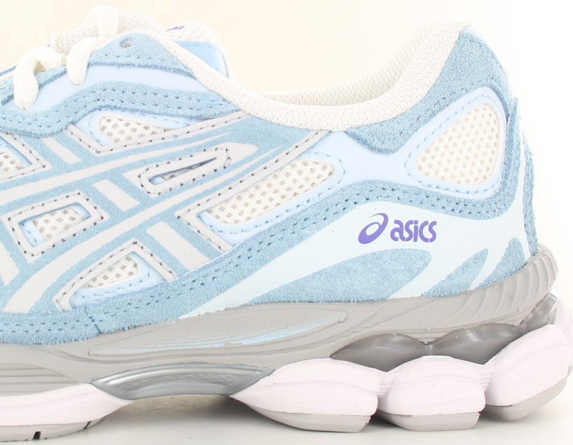 Asics Gel nyc bleu ciel beige gris