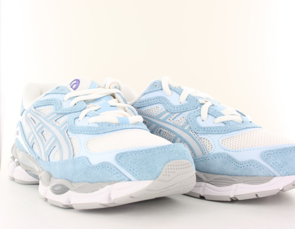 Asics Gel nyc bleu ciel beige gris