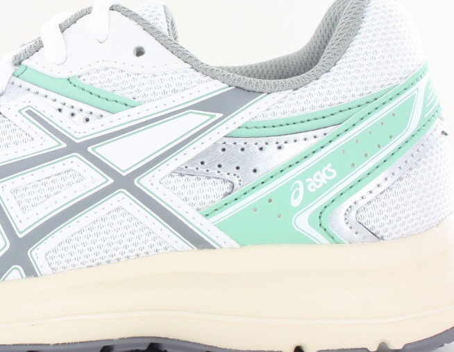 Asics Jog 100s blanc vert gris