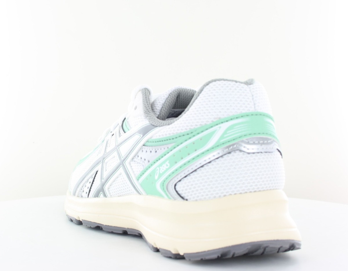 Asics Jog 100s blanc vert gris