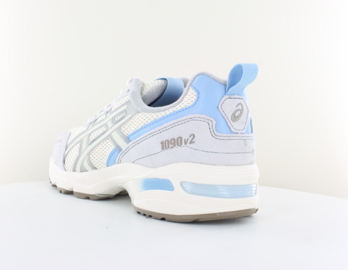 Asics Gel 1090 v2 beige gris bleu ciel