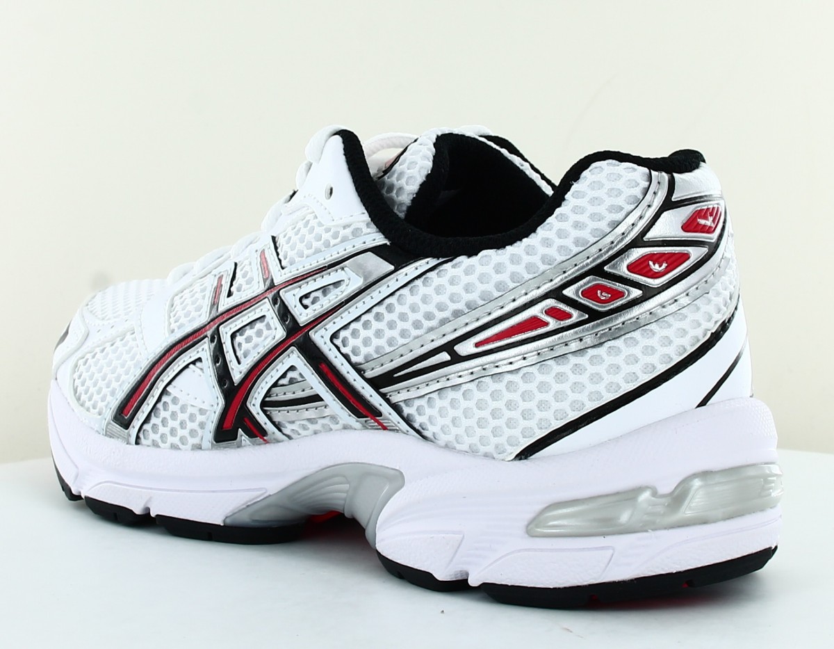 Asics Gel 1130 blanc rouge noir