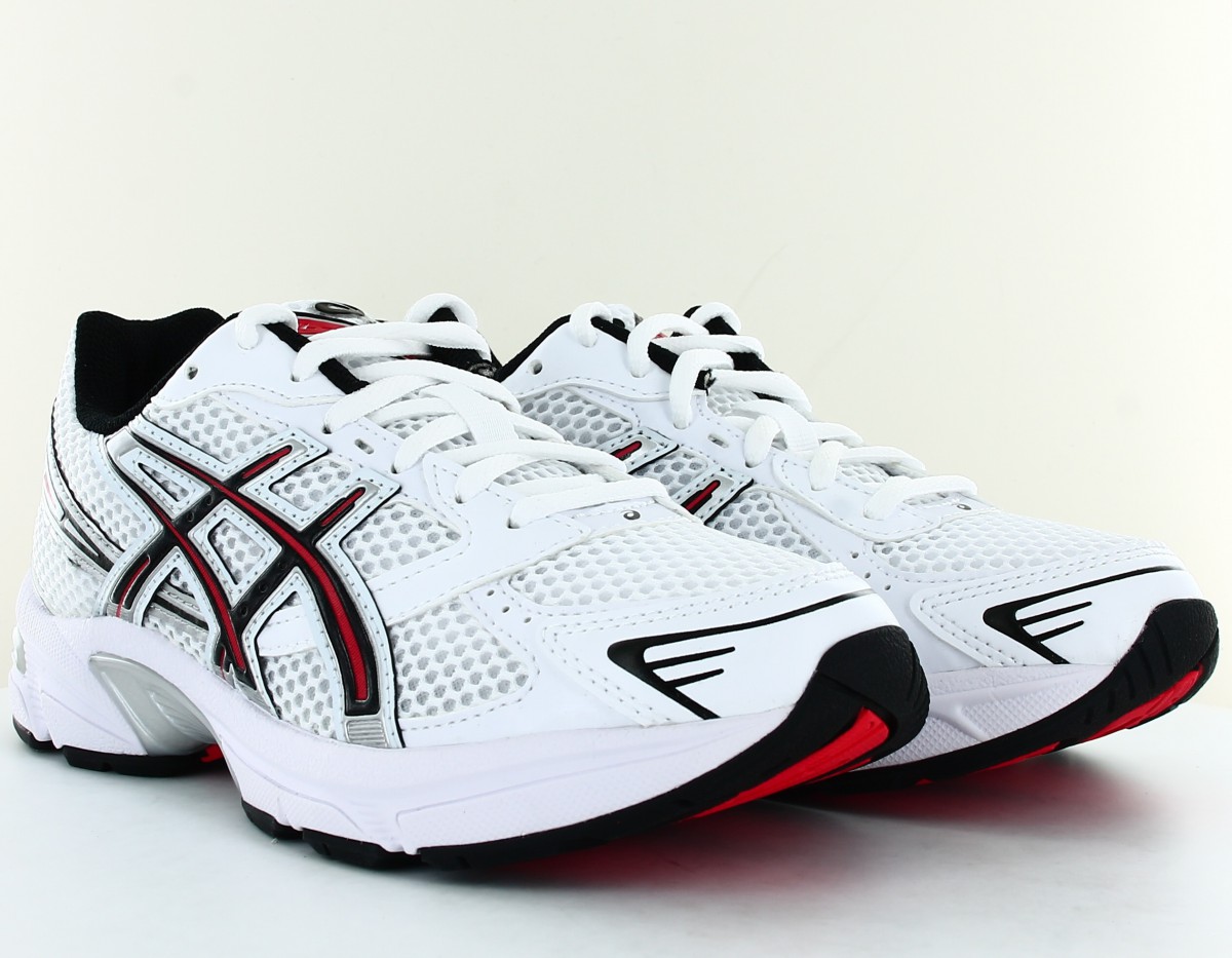 Asics Gel 1130 blanc rouge noir