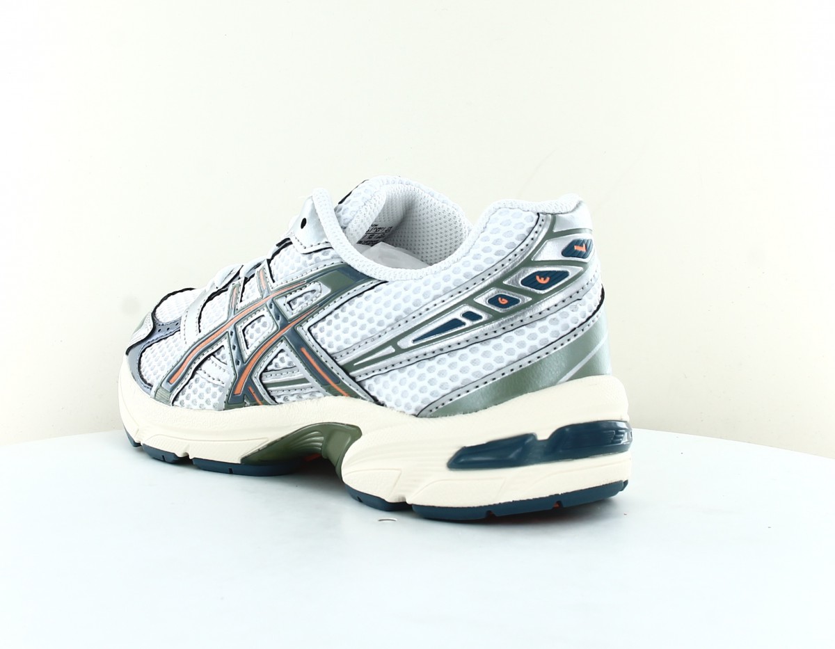 Asics Gel 1130 blanc silver kaki bleu