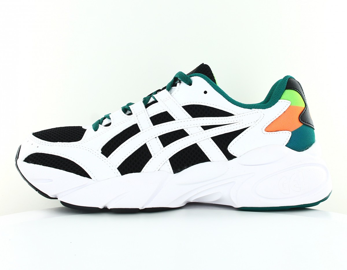 Asics Gel bondi blanc noir vert multicolor